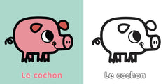 MES PREMIERS COLORIAGES SANS DEPASSER - ANIMAUX