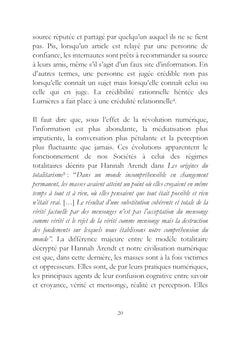 Prêt-à-penser et post-vérité