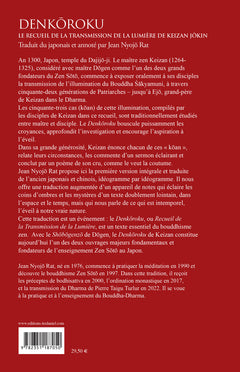 Denkôroku - Le Recueil de la Transmission de la Lumière de Keizan Jôkin