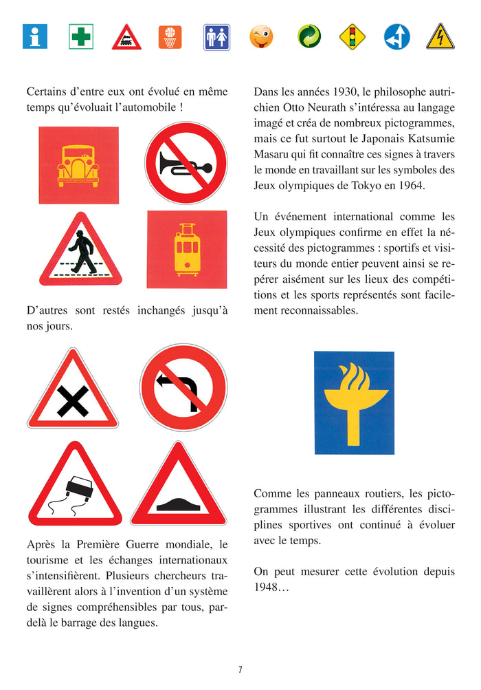Le monde des pictogrammes