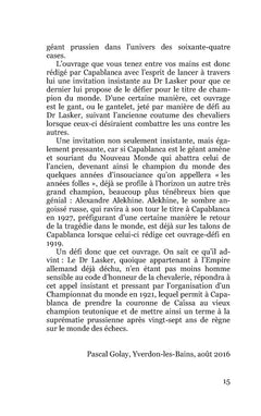 Ma Carrière échiquéenne