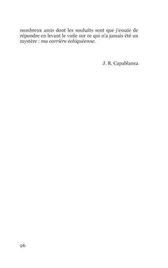 Ma Carrière échiquéenne