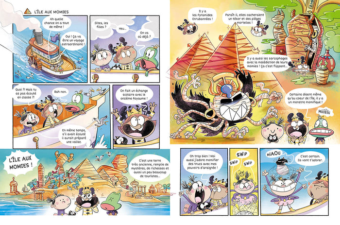 Migali - Tome 8 L'île aux momies