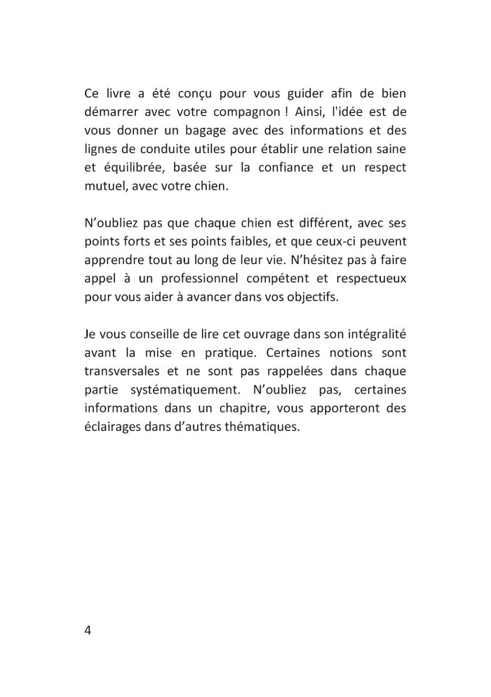 Démarrez de la bonne patte !