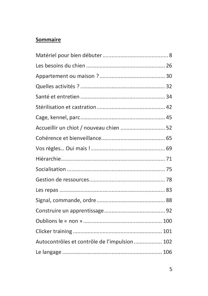 Démarrez de la bonne patte !