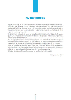 IRA – QCM – Méthode + Entraînement (Catégorie A – Concours 2024-2025)