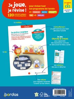 Je joue, je révise - Je rentre en CE1 - Cahier de vacances