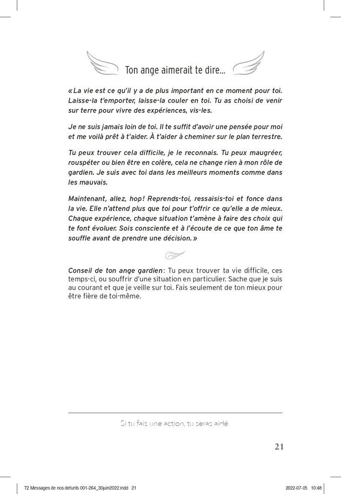 Messages de nos défunts et de nos anges gardiens - Tome 2