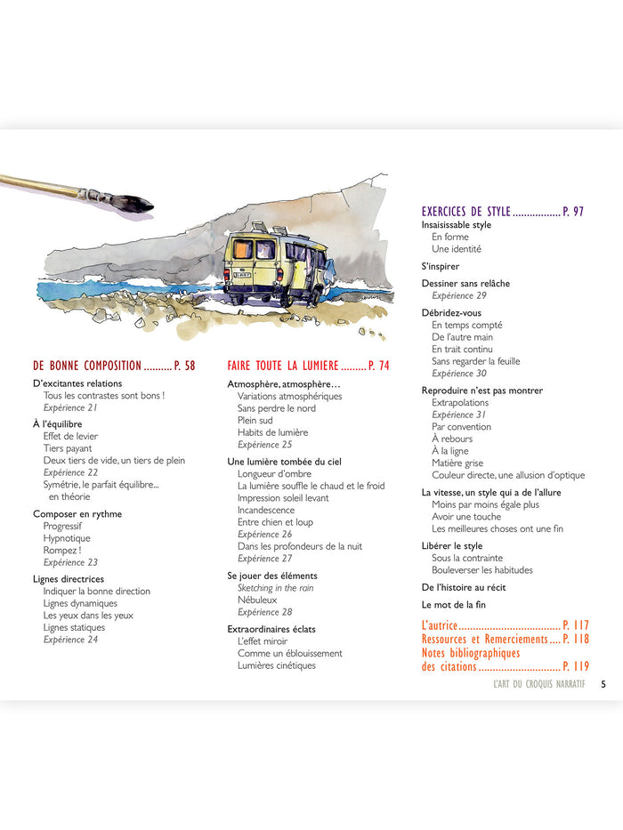 L'art du croquis narratif - Raconter une histoire par le dessin