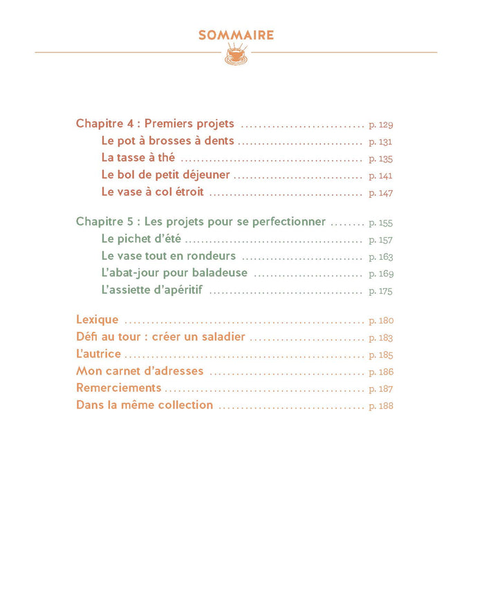 La céramique au tour