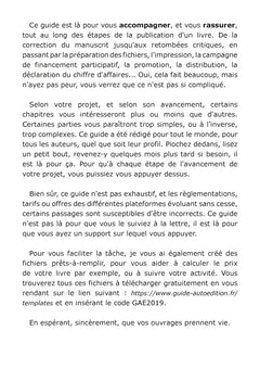 Ah bon, ça, c'est un livre autoédité ?