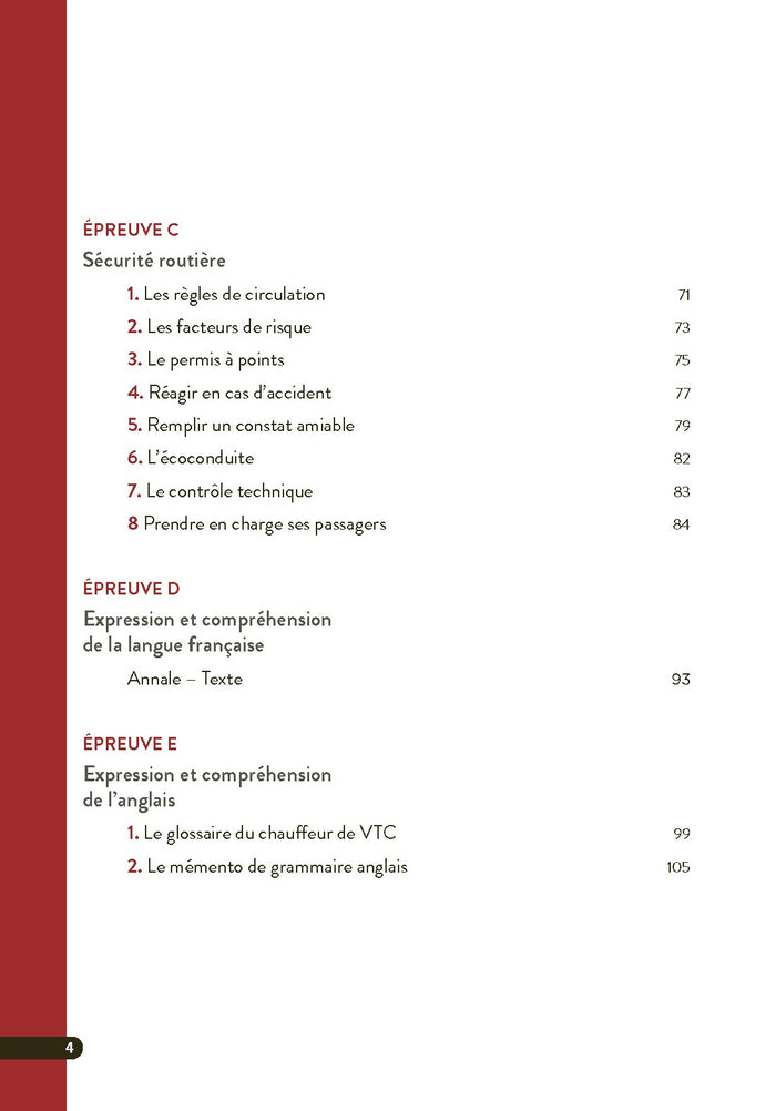 Réussir le concours VTC - Devenir chauffeur : la préparation complète à l'examen