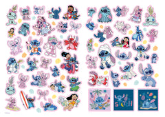 Disney Stitch - Coloriage avec stickers offerts (Stitch et Angel bisou)