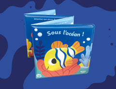 Mon coffret de bain sensoriel - pour un bain apaisant ! - Avec un livre et des jouets sensoriels et lumineux !