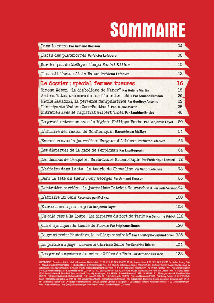 Affaires criminelles - La revue True Crime de McSkyz - N° 3