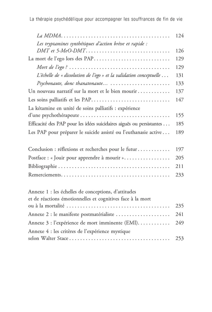 La thérapie psychédélique pour accompagner les souffrances de fin de vie