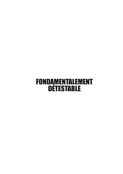 Fondamentalement Détestable