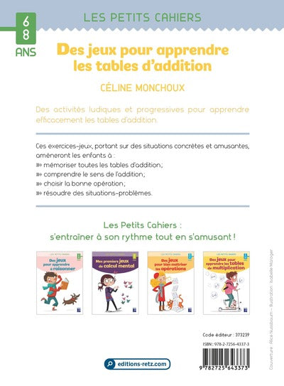 Des jeux pour apprendre les tables d'addition