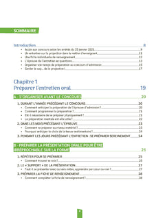Epreuve d'entretien CRPE - CAPES - CAPET - CAPEPS - CAPLP - CACPE - Oral 2025-2026