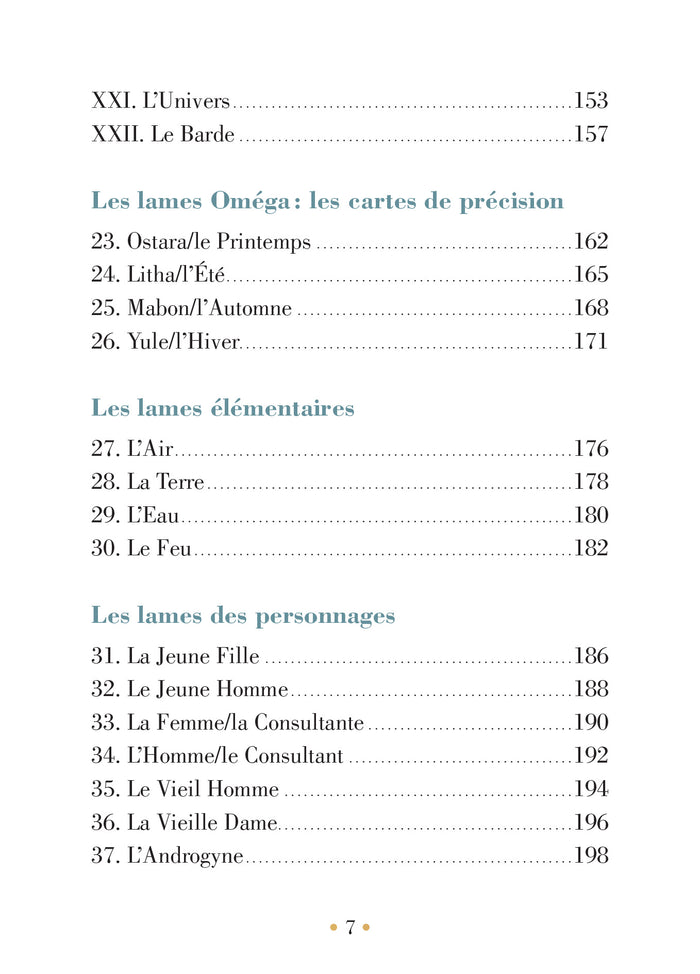 Le chant des druidesses - Cartes oracle