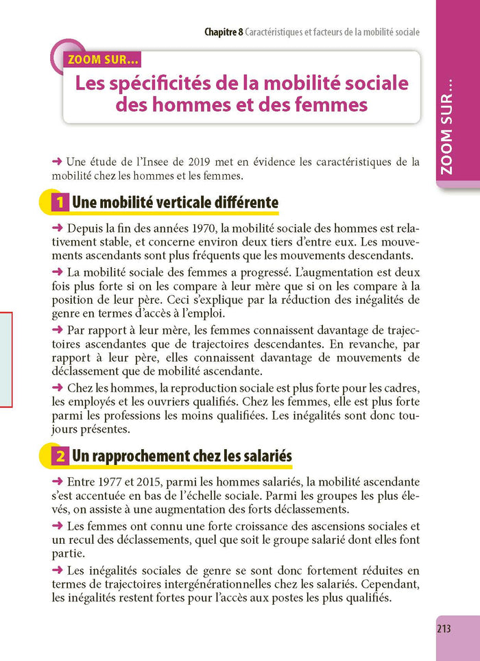 SES Terminale - ABC Excellence