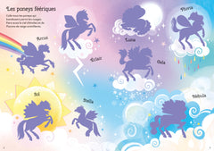 Les poneys féériques - Mes autocollants brillants