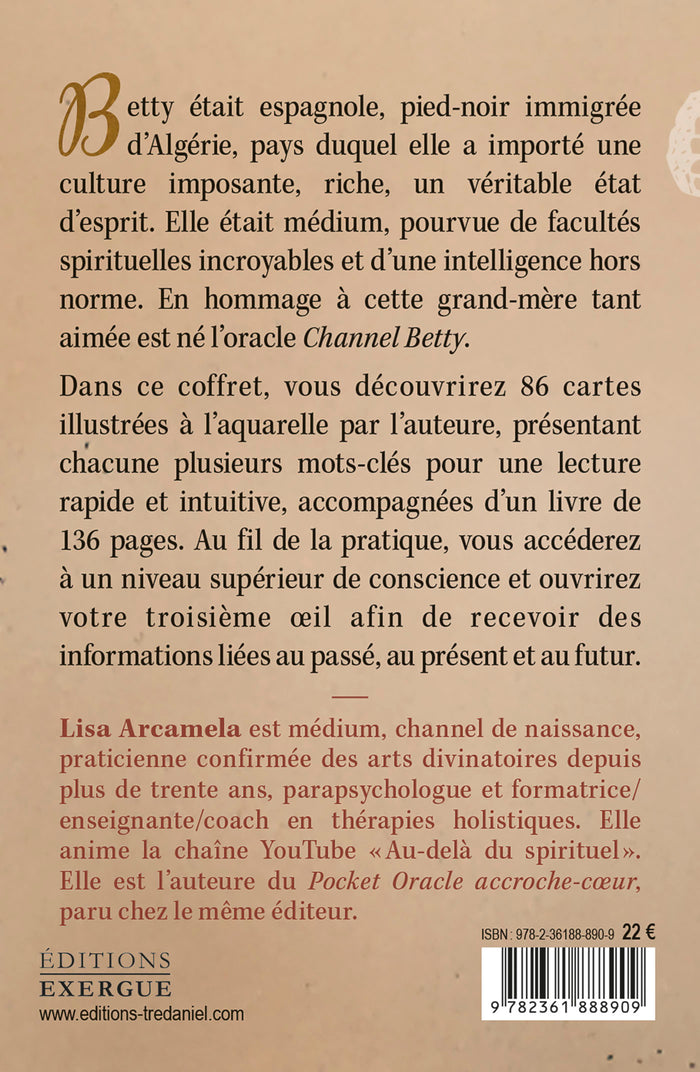 Channel Betty - Cartes oracle
