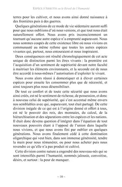 Espèce d'Abrutis ou le Réveil de l'Humanité