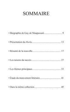 Fiche de lecture Le Horla de Maupassant (analyse littéraire de référence et résumé complet)
