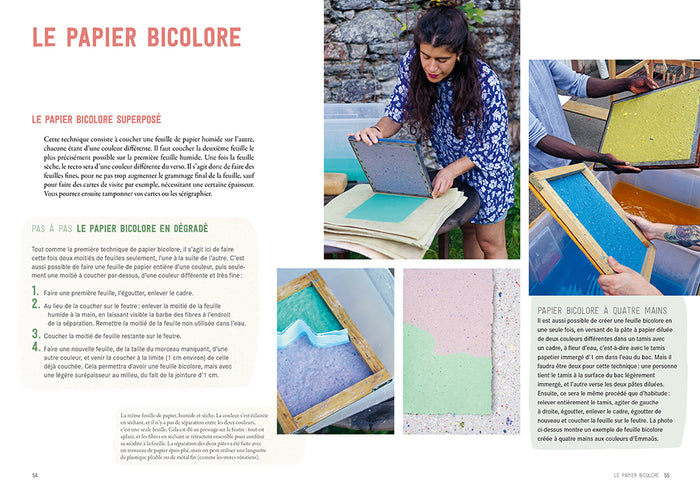 Faire son papier - Recyclé, artisanal, végétal