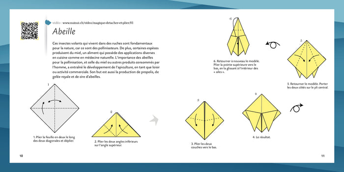 Détacher et plier - Origami magique pour les débutants
