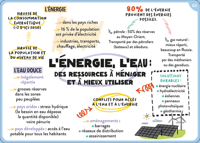 100 cartes mentales - tout le programme de 5e