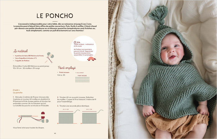 Créations au tricot pour les tout-petits