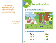 T'choupi Mon cahier ardoise effaçable - Ma moyenne section