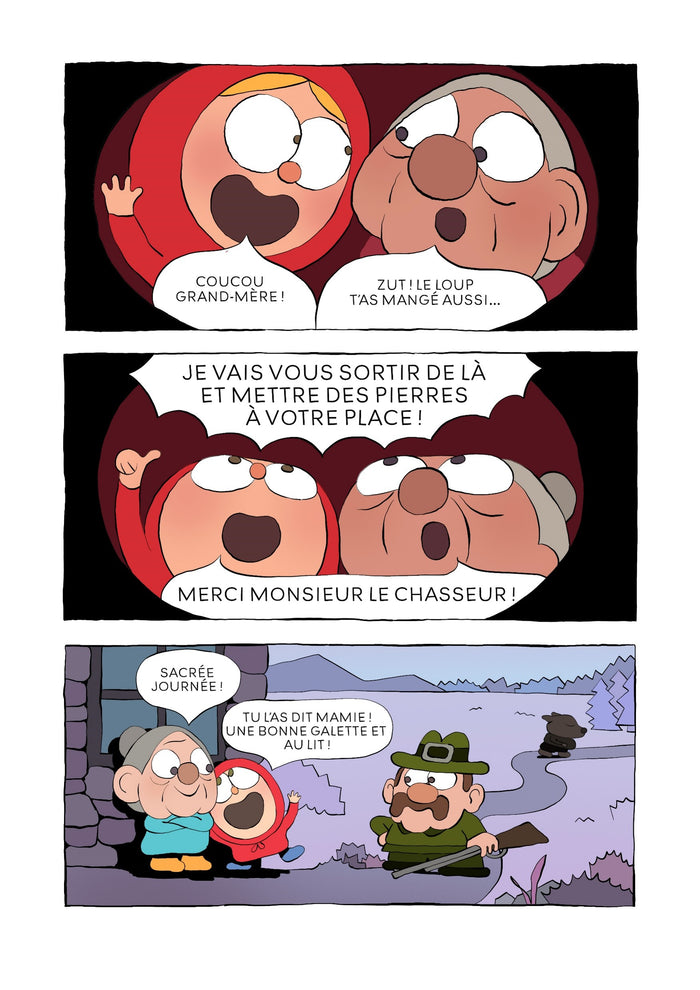 La suite incroyable des aventures du Petit Chaperon rouge