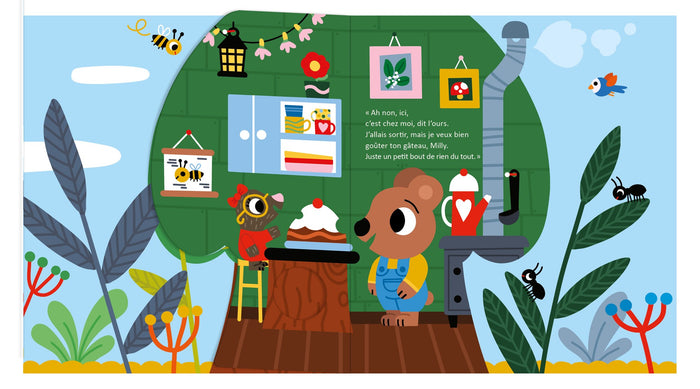 Un petit bout de rien du tout - un album animé avec 5 grands flaps à trous - Dès 18 mois