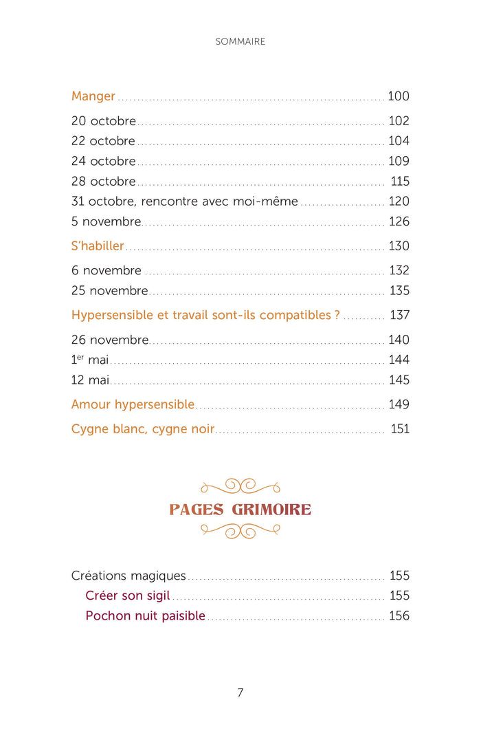 Journal d'une sorcière hypersensible