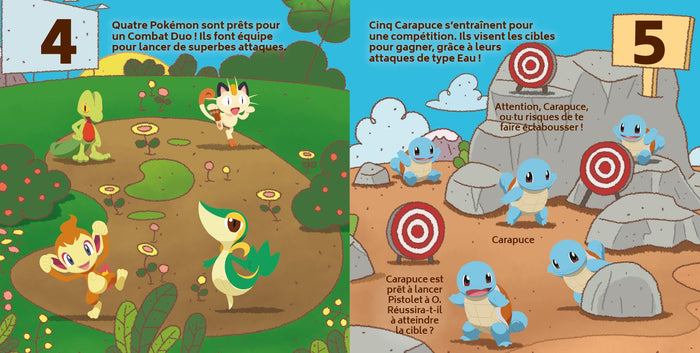 Pokémon – Mes premières notions – Les chiffres