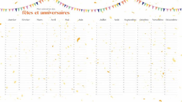 Une année de fêtes