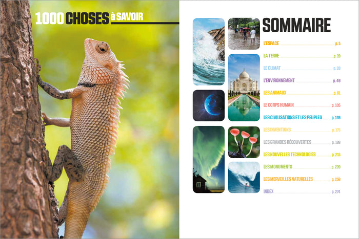 1 000 choses à savoir
