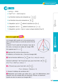 Annales Bac Maths Term. 2027 - Corrigé