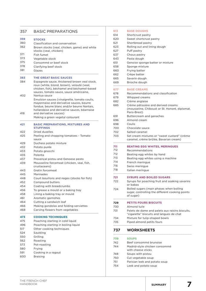 The French Chef Handbook