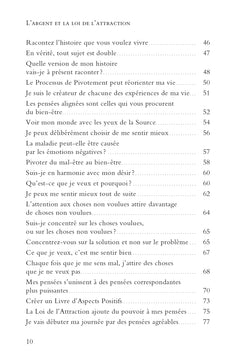L'Argent et la loi de l'attraction - Comment attirer richesse, santé et bonheur