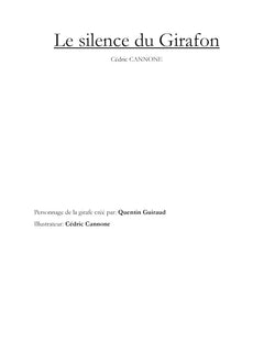 le silence du girafon