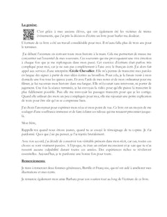 le silence du girafon
