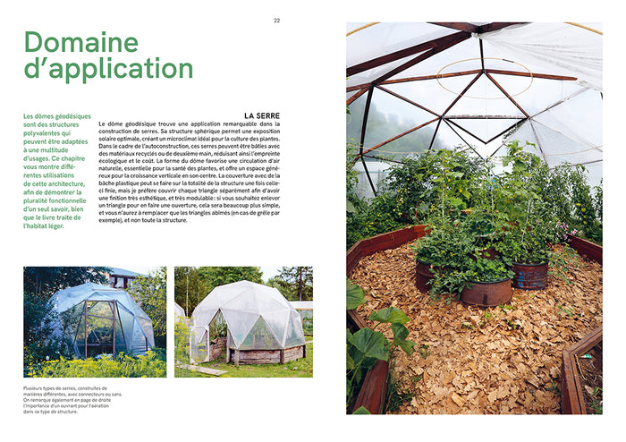 Autoconstruire son dôme géodésique - Écologique, simple, économique