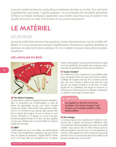 Punch needle créative en volume - Un livre pour tout savoir, pratique et accessible à tous