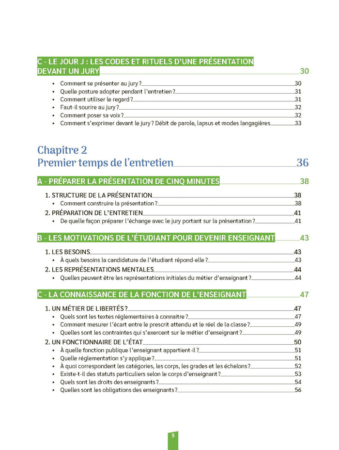 Epreuve d'entretien CRPE - CAPES - CAPET - CAPEPS - CAPLP - CACPE - Oral 2025-2026