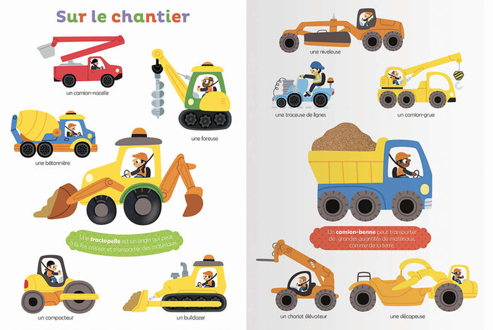 Mes premiers véhicules à toucher