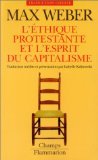 L'éthique protestante et l'esprit du capitalisme
